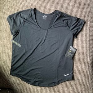 Nike Running Black Dri-Fit Short Sleeve Shirt✅